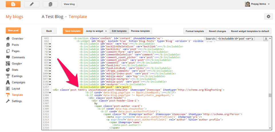 Install Vuukle on a Blogger blog 05