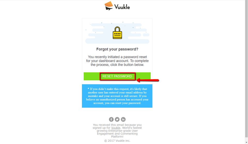 recover Vuukle login password 04