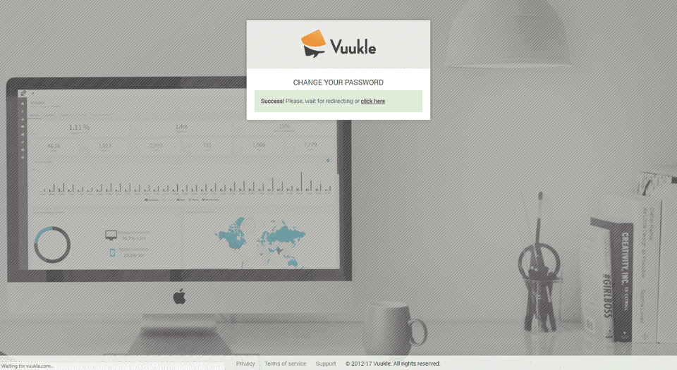 recover Vuukle login password 06