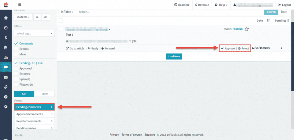 approve or reject comments 02