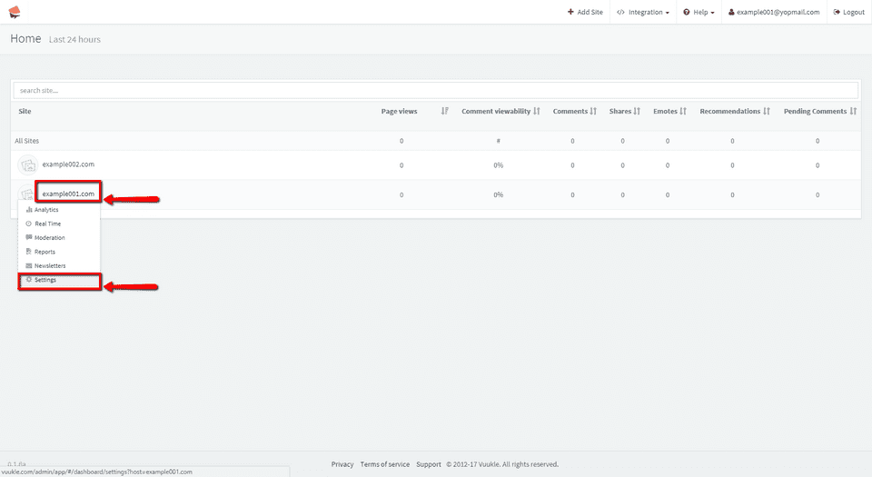 add moderator on Vuukle 01