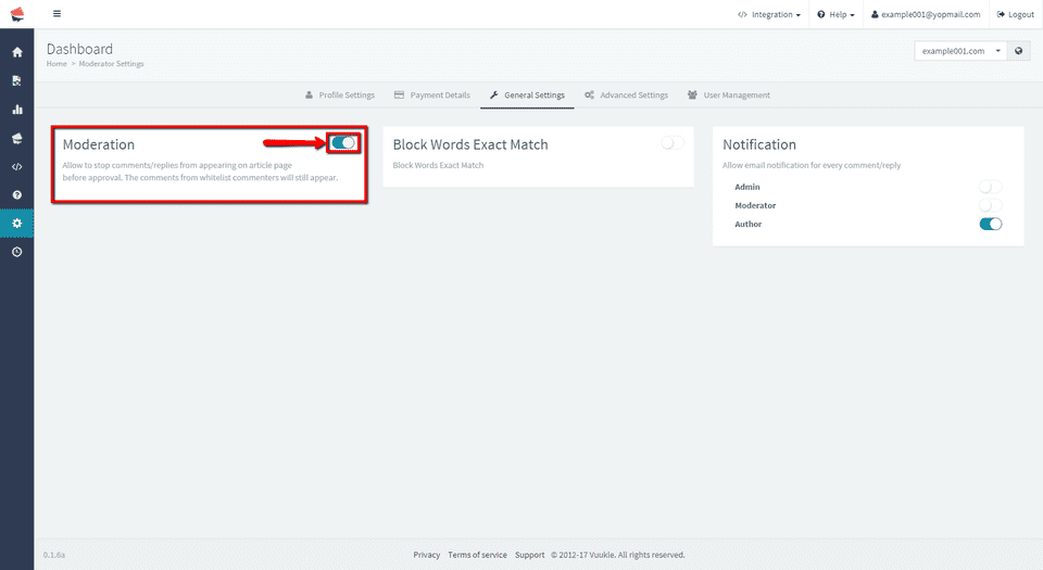 enable comments moderation 03