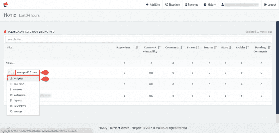 find out data about commenters 01
