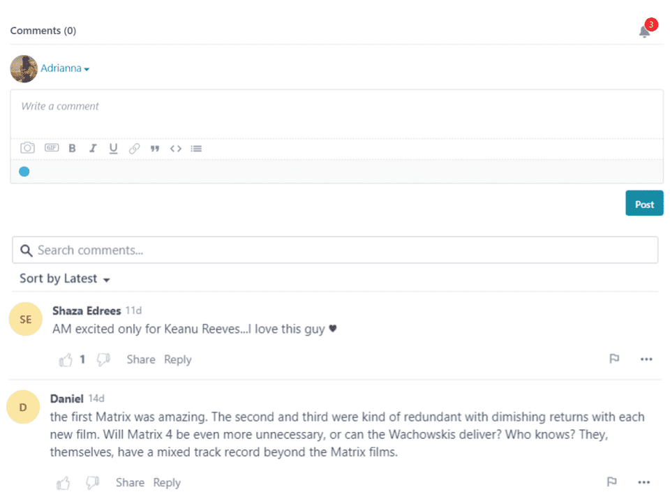 Vuukle Comment Widget